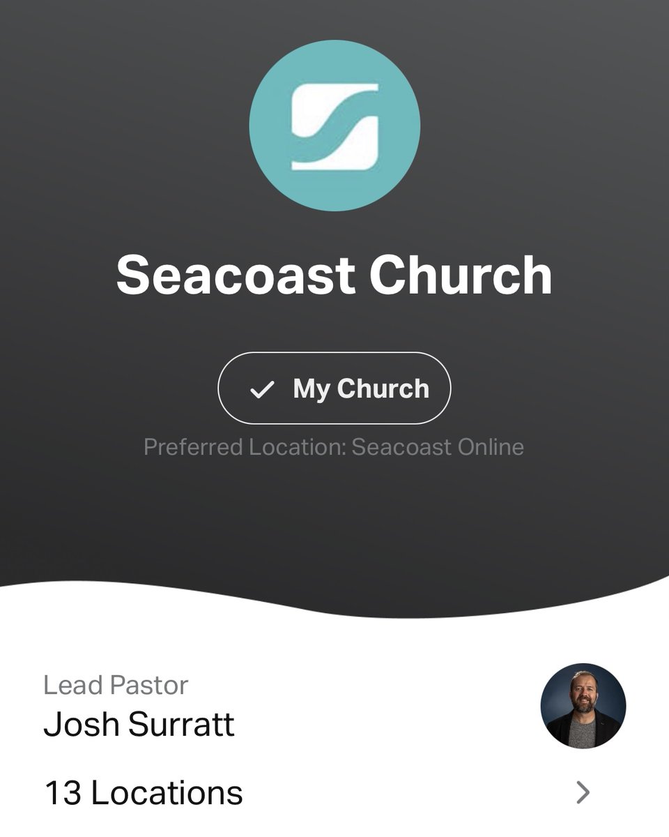 Set Seacoast as your church on the Bible app! Just visit bible.com/organizations/…?