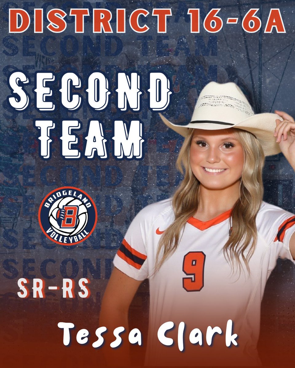 District 16-6A Second Team🤩

Brooklyn Barrow &amp; Tessa Clark!