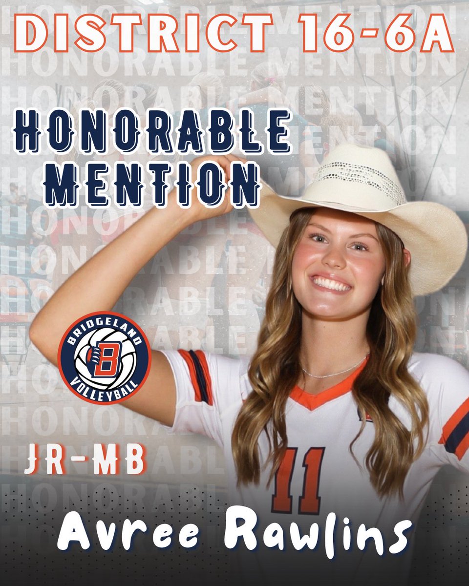 District 16-6A Honorable Mention🤩

Grace Pruitt &amp; Avree Rawlins!