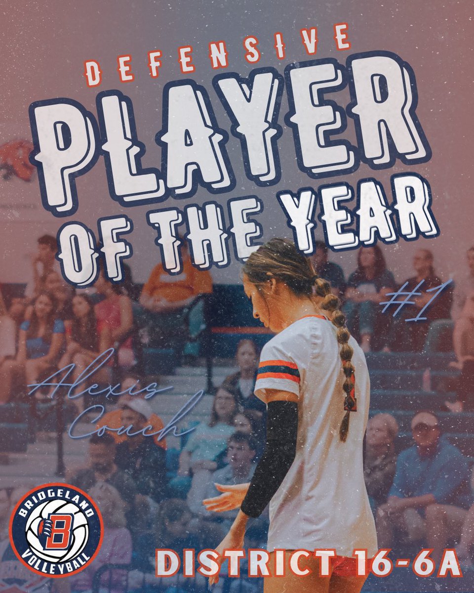 District 16-6A Defensive Player of the Year🤩 

Alexis Couch!