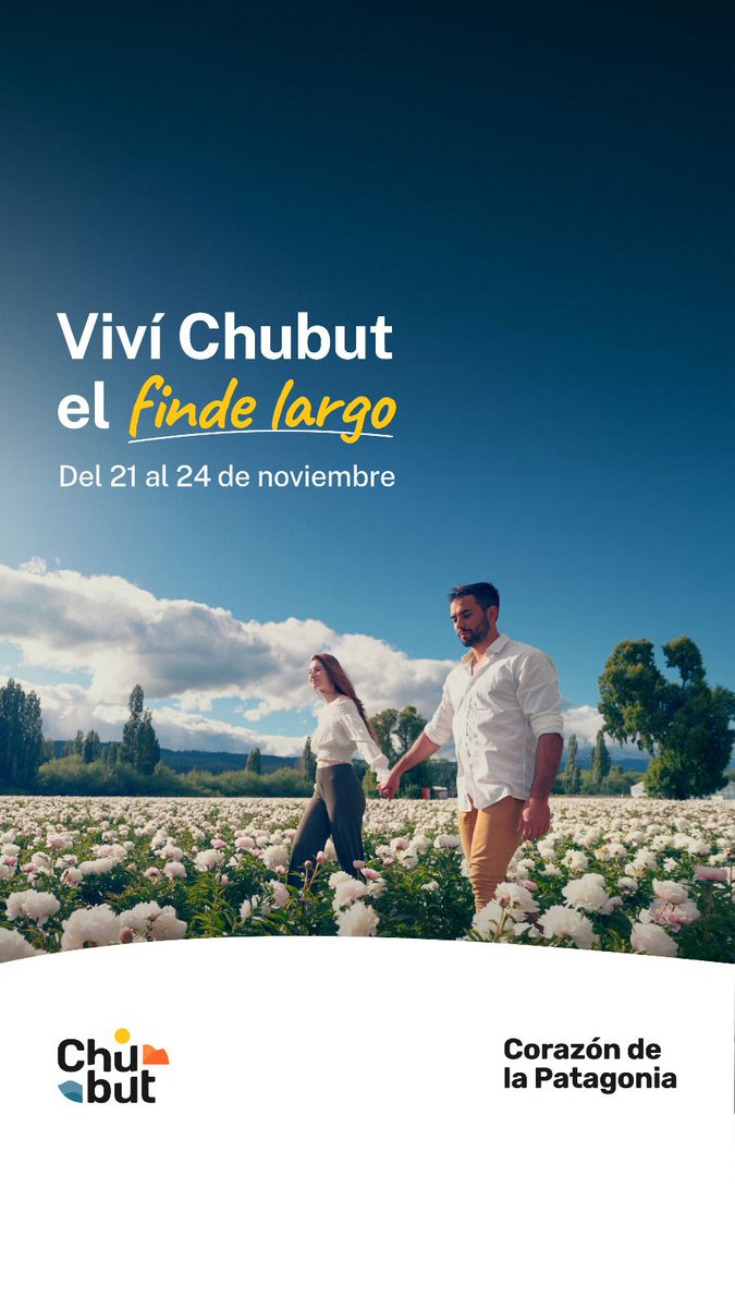 Fin de semana largo en Chubut: Conoce la amplia oferta de promociones y actividades. shre.ink/qwlH