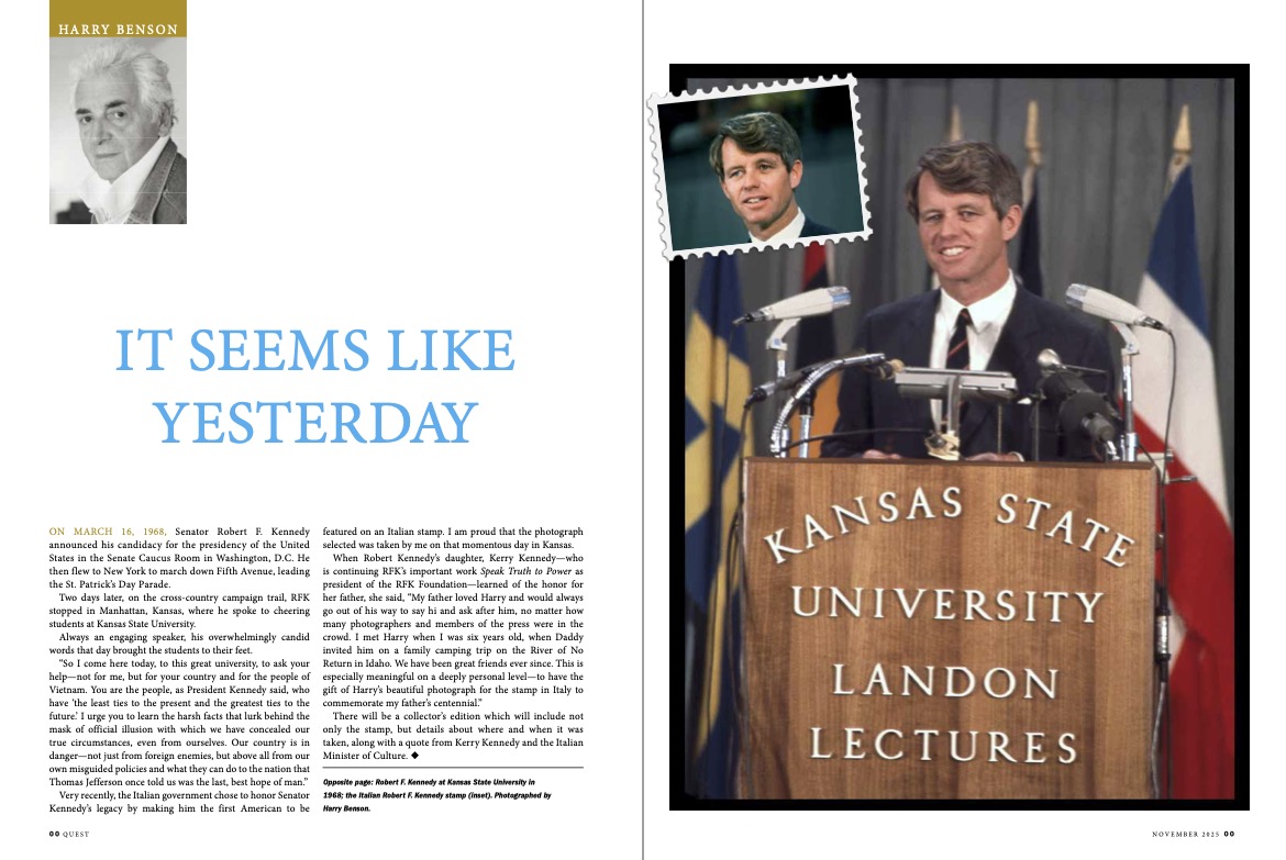 I’m honored to share that the Italian Ministry of Enterprise and Made has issued a national stamp in honor of my father. This is the first time in history that Italy has dedicated a stamp to an American.

My thanks to Poste Italiane for distributing the stamp and to Harry Benson