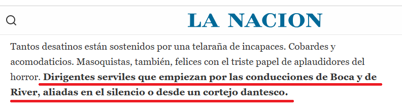 Ustedes son cómplices <a href="/stefanocdicarlo/">Stefano Di Carlo</a> <a href="/villarroelnacho/">Ignacio Villarroel</a>. Totalmente avergonzado y asqueado de que el club del que soy socio e hincha haya avalado esta aberración.