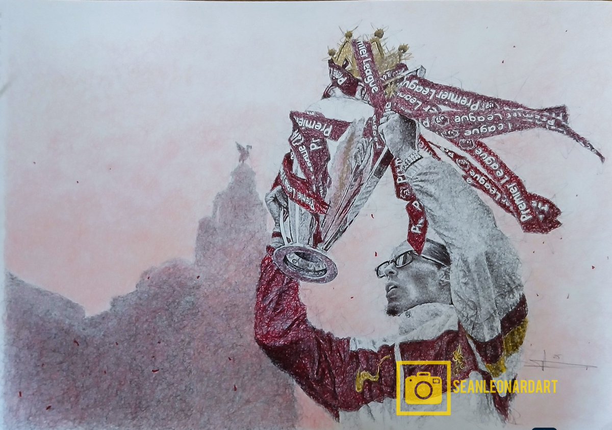 New Virgil Van Dijk Portrait 

Size - A3 (landscape)
Medium - Black Red Yellow pen
Time - 22hrs

Original and prints available 

Please dm me now

❤️ RETWEETS MASSIVELY APPRECIATED 

#virgilvandijk #LiverpoolFC