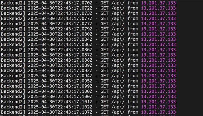 Okeanalysis's tweet image. Day 18 Today I configured Nginx as a Load Balancer
I set up a group of backend servers used Nginx to distribute traffic between them. This helps improve performance and scalability. If one server goes down, Nginx automatically sends traffic to the working one.