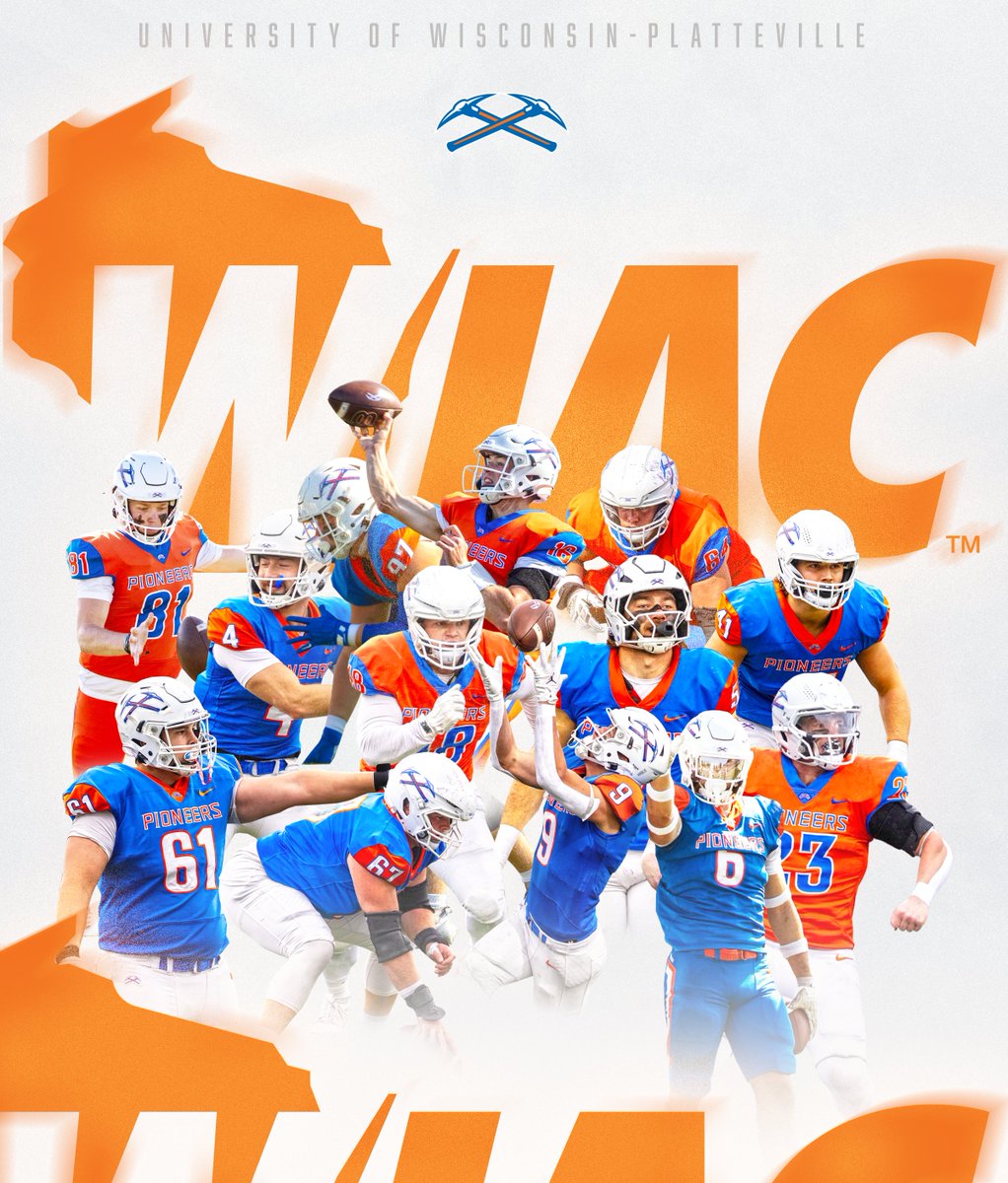 The <a href="/UWPlattFootball/">UW-Platteville Football</a> team brought home 13 All-WIAC selections on Thursday afternoon, including six First Team honorees! #SwingTheAxe #uwp #uwplatteville #platteville
Read more: letsgopioneers.com/news/2025/11/2…