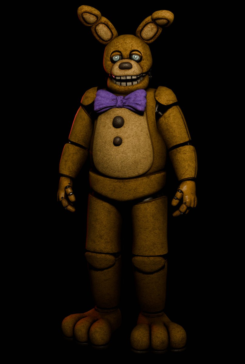 Fully textured and rigged
#b3d #fnaf2movie #springbonnie #fnaf