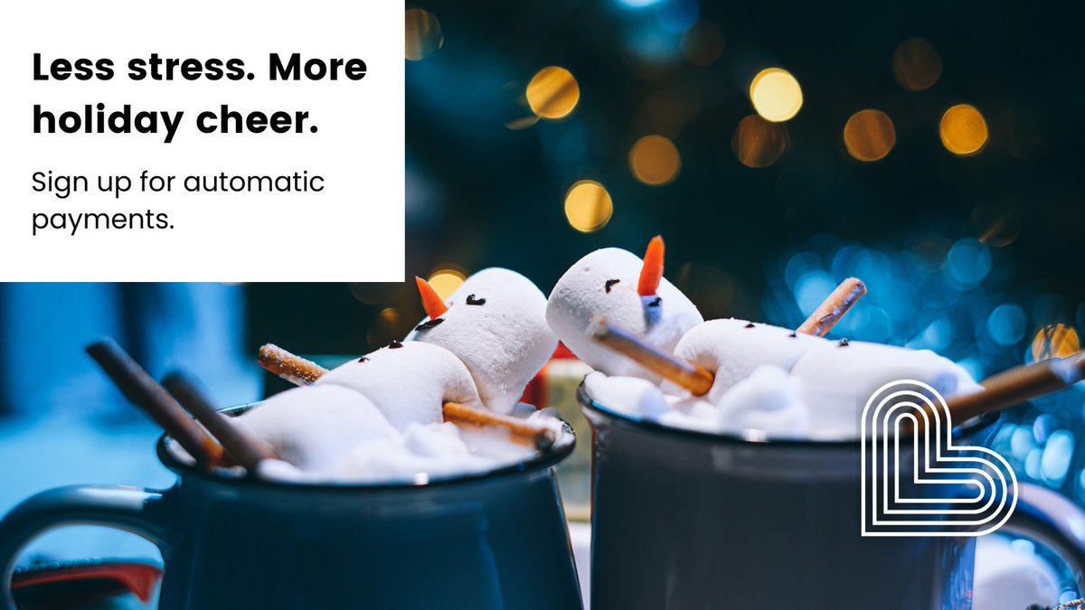 With Liberty’s automatic payments option, you don’t have to worry about missing a payment. Sign up today so you can get back to preparing for and enjoying the upcoming holiday season: california.libertyutilities.com/compton/reside…