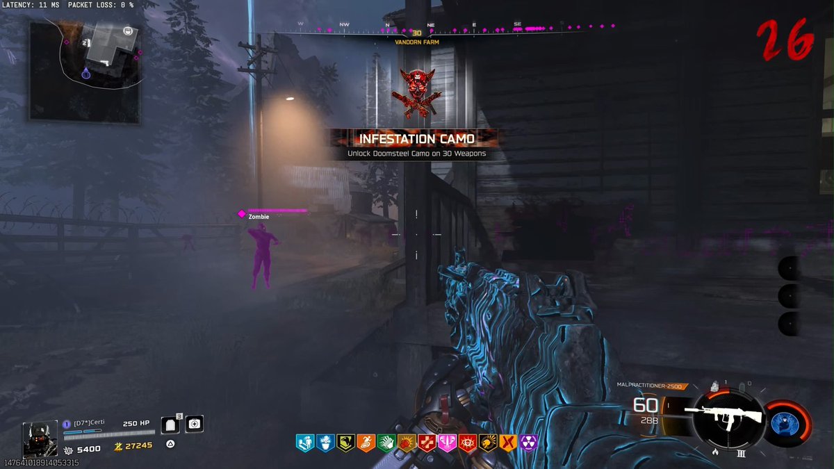 First Full Time Employee BO7 Zombie Mastery?