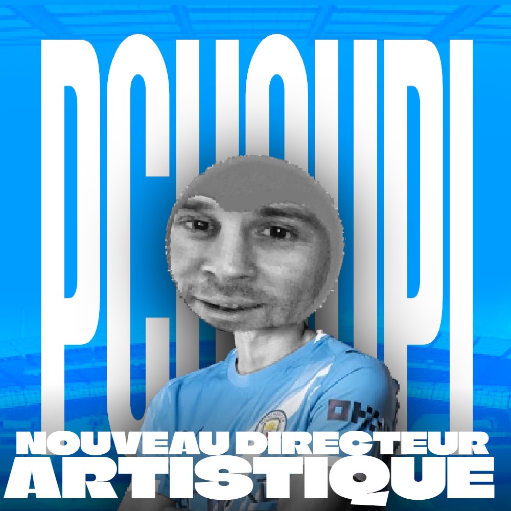 Je deviens directeur artistique et graphiste officiel de mon club ! 💙✨@panchesterpirp
