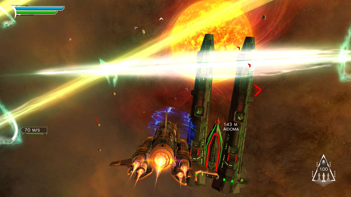 StellarWanderer's tweet image. Battle in the Fomalhaut system.

#spaceship #spacegame #spacebattle #gamedev  #indiegame