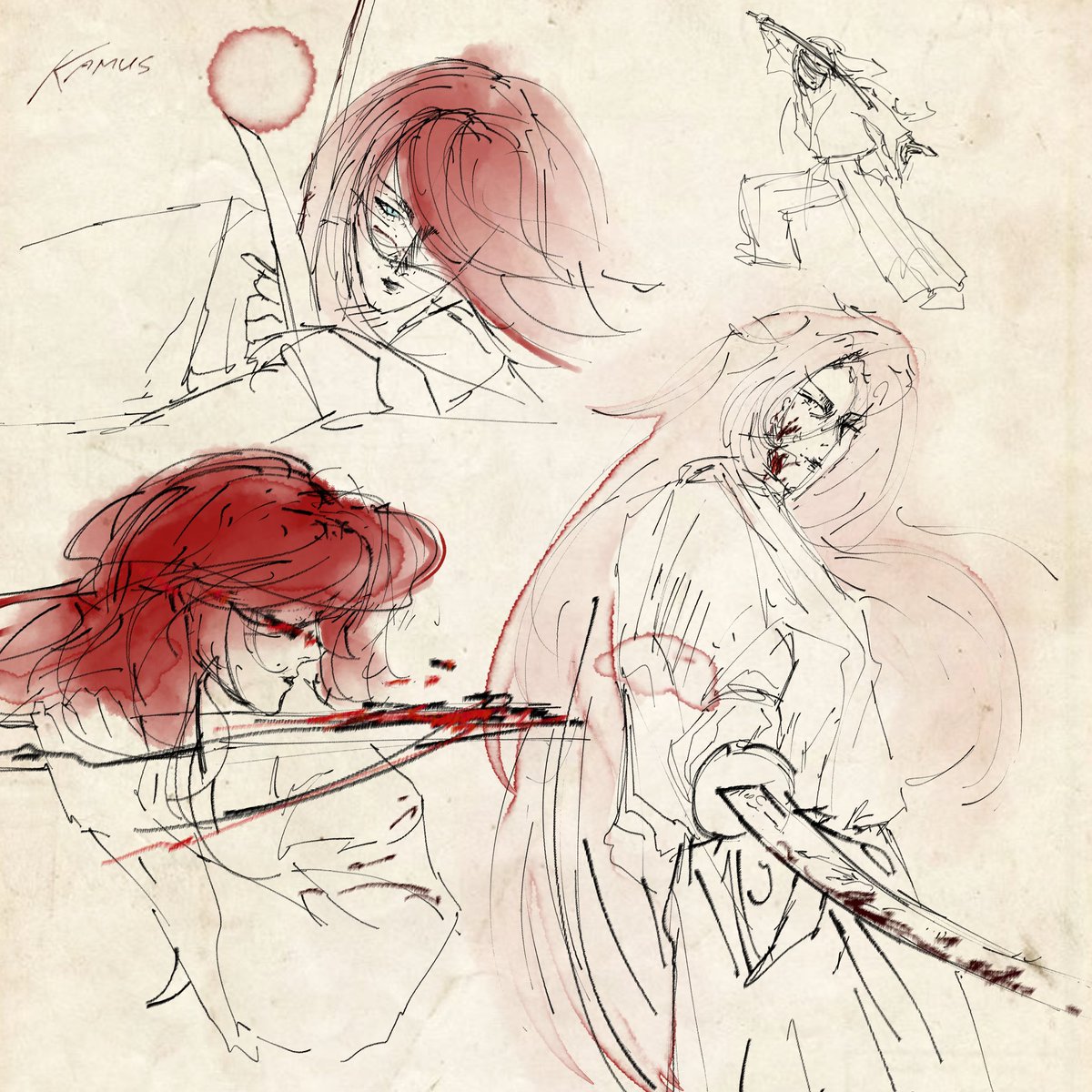 _garden1a's tweet photo. Rough sketches
#oc https://t.co/RXbSpuN6CL