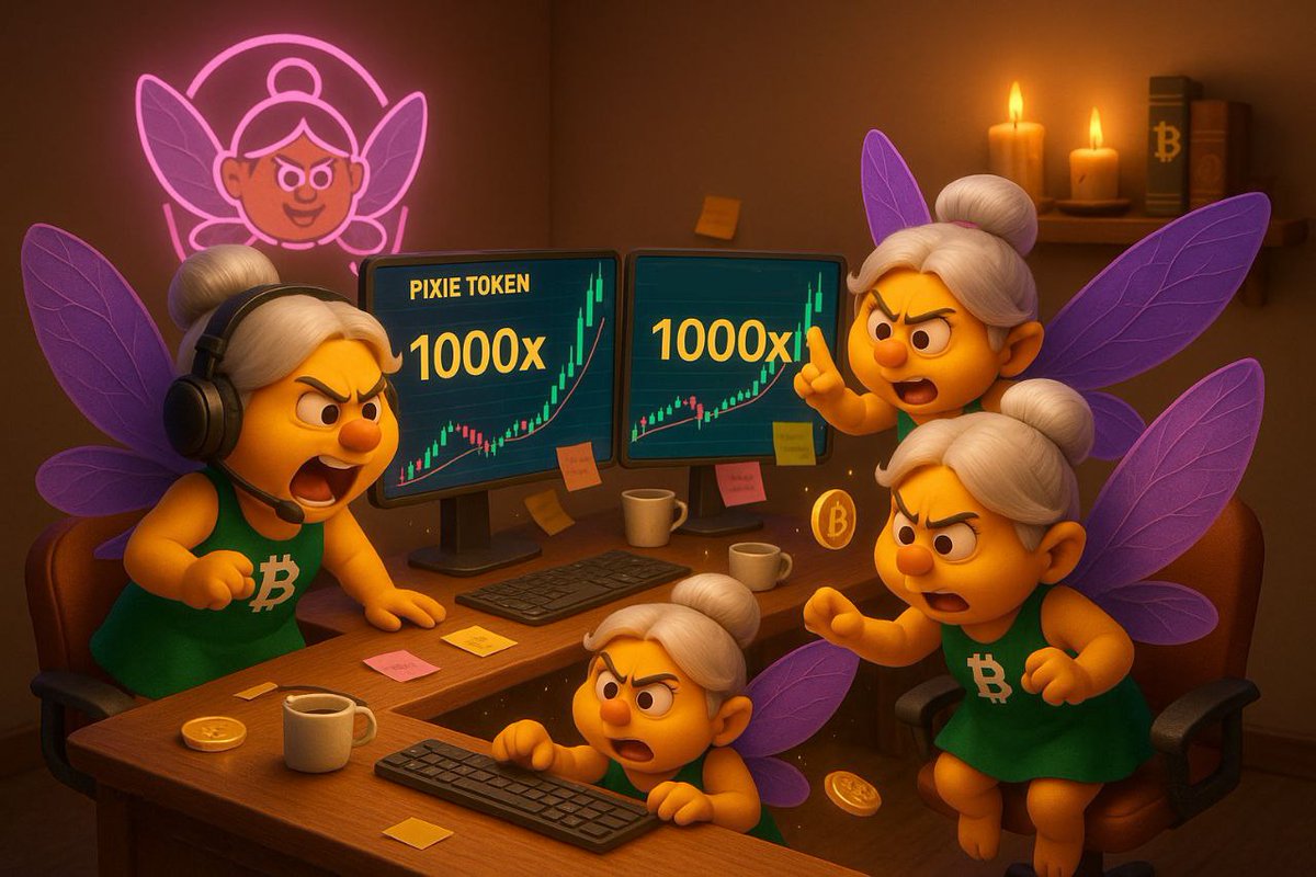 KARBAN001's tweet photo. 🌟 Explore everything about Pixie and join our magical community! 
Connect with us here:

Website: 
https://t.co/OjGAvTGizZ

Telegram: 
https://t.co/JWFHtoRdKr

#PixieBTC #CryptoMagic #JoinThePixieCommunity #Solana #MemeCoin #Crypto https://t.co/EXmMh76GOB