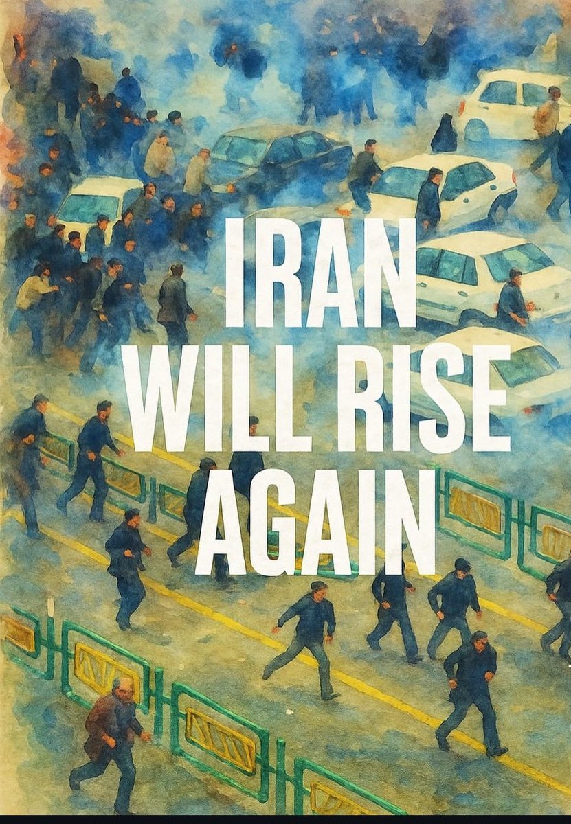 واقعا نمیدونم دیگه از چی بنویسم از بیتا و مادرش از جنگل هیرکانی از  بازداشت کوروش جلیل از امیرحسین موسوی از میلان خواجه‌ای از قتل فرزاد خوش برش از وضعیت بد فاطمه سپهری در زندان و...فقط اینو می‌دونم برای پایان دادن به این همه غم و خفت باید #به_خیابان_برگردیم
#گارد_جاویدان_ایران