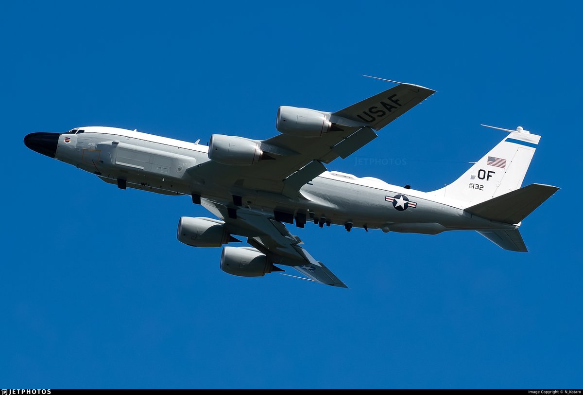 Flightwatcher1's tweet image. #USAF RC-135W Rivet Joint
Código de llamada: ALBUS39
Matrícula:62-4132
Hex: #ae01cf
Al este del Estado Delta Amacuro🇻🇪 el origen no parece claro ya que reporta la aplicación que salió de Tobago?🇹🇹 🤷‍♂️
#SOUTHCOM