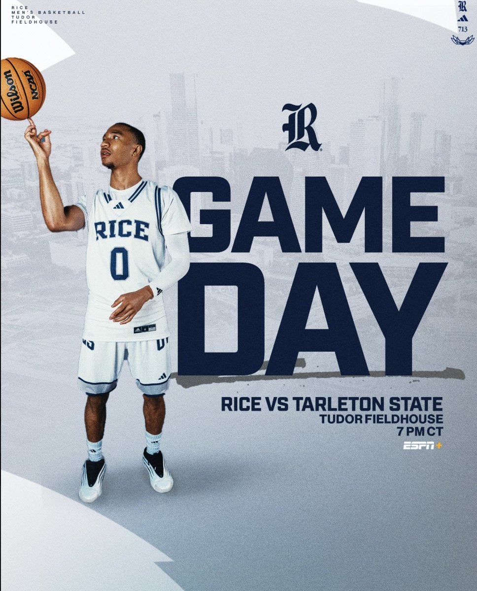 With <a href="/RiceOwlsVoice/">J.P. Heath</a> gracing the <a href="/ESPNPlus/">ESPN+</a> side of the equation tonight, the voice of yours truly slides into your ears via the <a href="/varsity/">Varsity</a> app, RiceOwls.com &amp; the Rice GameDay app at 6:45 this evening. Let's have some audio fun!