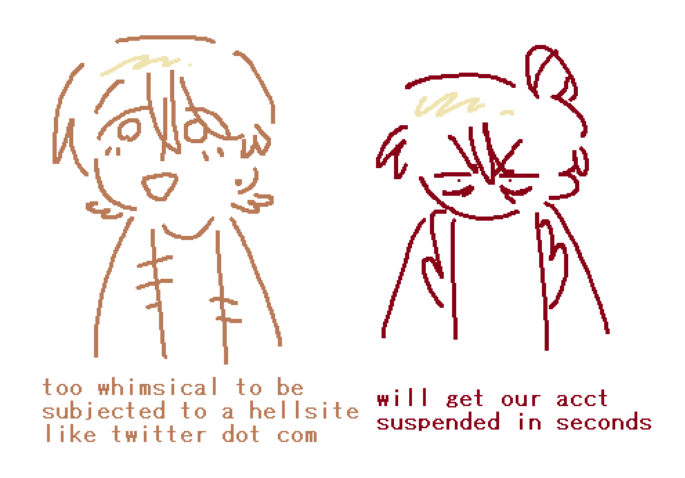 featherleafern's tweet image. the two types of alters that get banned from posting on twitter