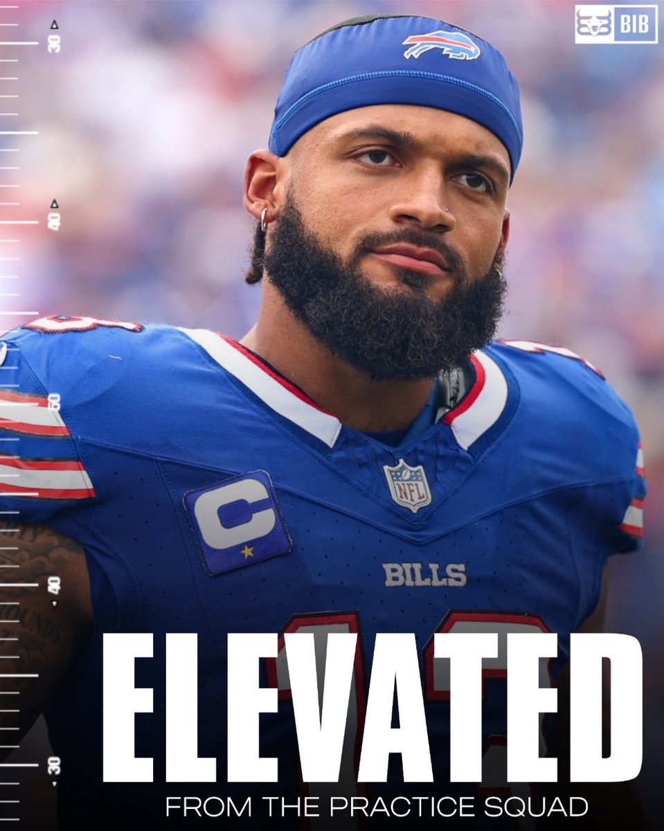 𝗔𝗟𝗘𝗥𝗧: The #Bills have elevated WR Gabe Davis and TE Keleki Latu for tonight’s game vs the #Texans.

#BuiltInBuffalo | #GoBills | #BillsMafia