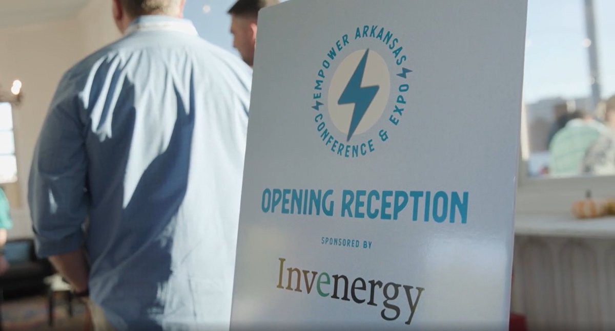 InvenergyLLC's tweet image. Invenergy was proud to be a presenting sponsor of the @ArkAdvEnergy Empower conference last month. Colleen Smith, VP of Government Affairs, and Laurel Downen, Director of Development, presented on our successes and investments in Arkansas during a pivotal time for the energy…