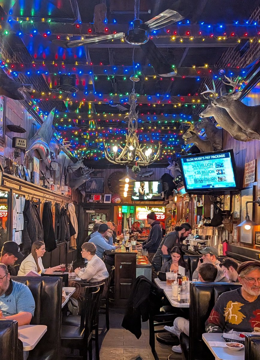 I only go to Christmas bars that keep the lights up all year.