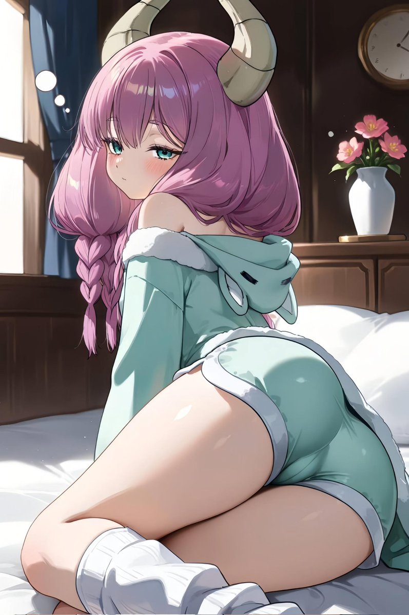 Aura_LOVE_3000's tweet image. あうあうら～☀️
きんきら金曜日ぃ～もよろしくお願いします😆✨

ラスト１日もよろしくお願いします🎵

寝起き&amp;amp;ねむねむパジャマ アウラ～❤

#AIイラスト #AIart #frieren