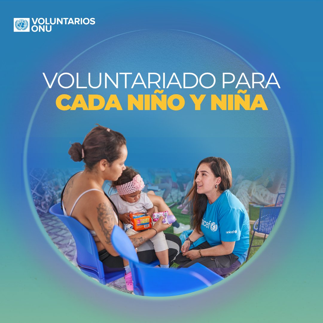 🤝 Nos unimos a <a href="/UNICEFMexico/">UNICEF México</a>  para decir: basta.
Las y los voluntarios actúan para que cada niño pueda vivir, aprender y soñar.
#WorldChildrensDay ✨🌈