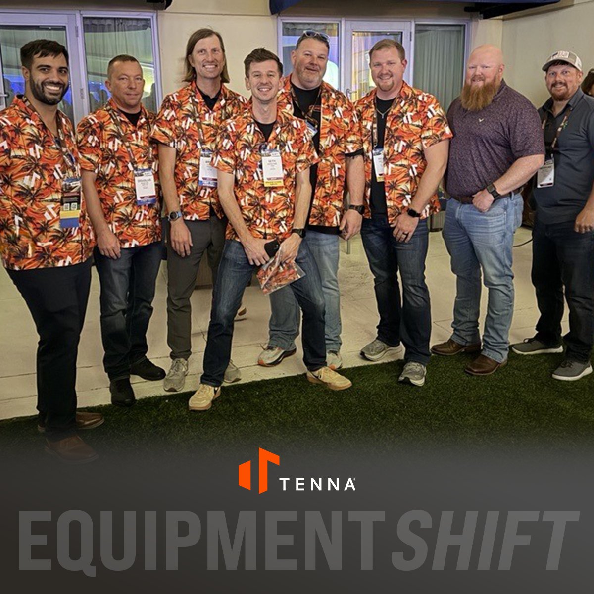 Tenna_Co's tweet image. Did you see Tenna&apos;s &quot;Miami Vice&quot; shirts at AEMP EquipmentSHIFT 2025 earlier this month? Whether you attended our welcome reception or stopped by our booth, Jose&apos;s Tech Talk or focus group, we valued discussing all things #constructiontech. Thank you @AEMP_ORG for a great event!
