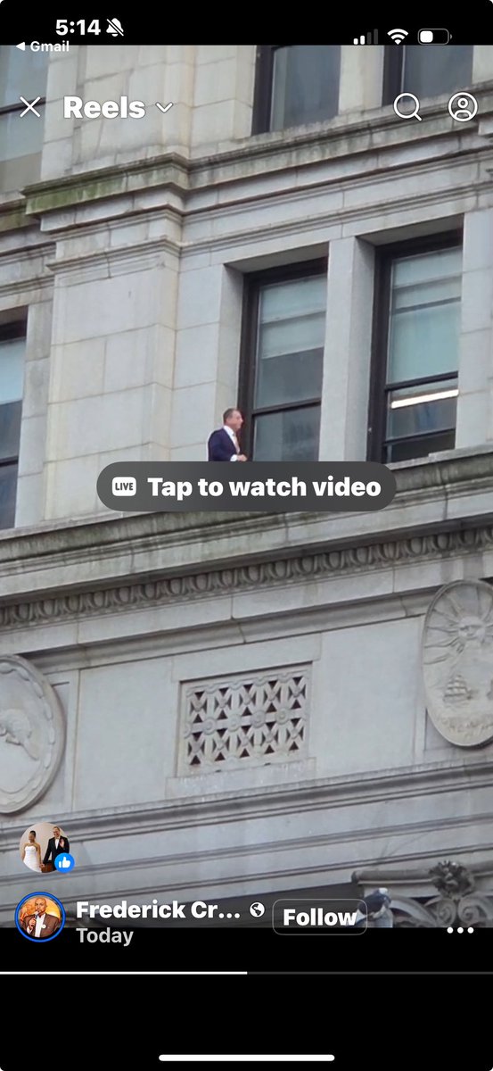 Was this Brad Lander standing on the ledge of his office an hour ago?