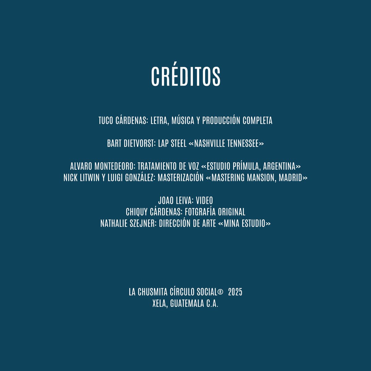 ¡NUEVO SENCILLO! 🖤

“Morirme de joven, lo más tarde posible” 

Ya disponible en todas las plataformas 🔂

open.spotify.com/track/2XImcIuy…