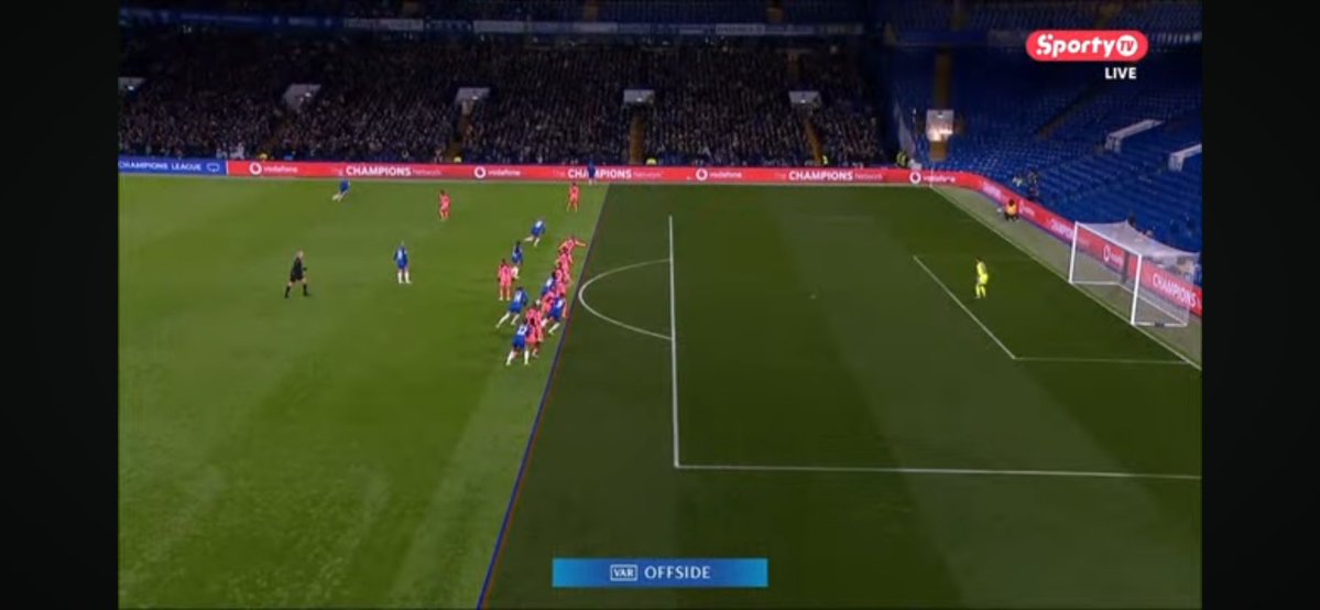 I love women football so much. So we can’t enjoy it with such poor decisions like this in women’s game because people like us follow and support and wish it reaches the men’s level. How can this be an offside? <a href="/UWCL/">UEFA Women’s Champions League</a> sit the fuckk up ! #CFCW #uefaw #chebar
