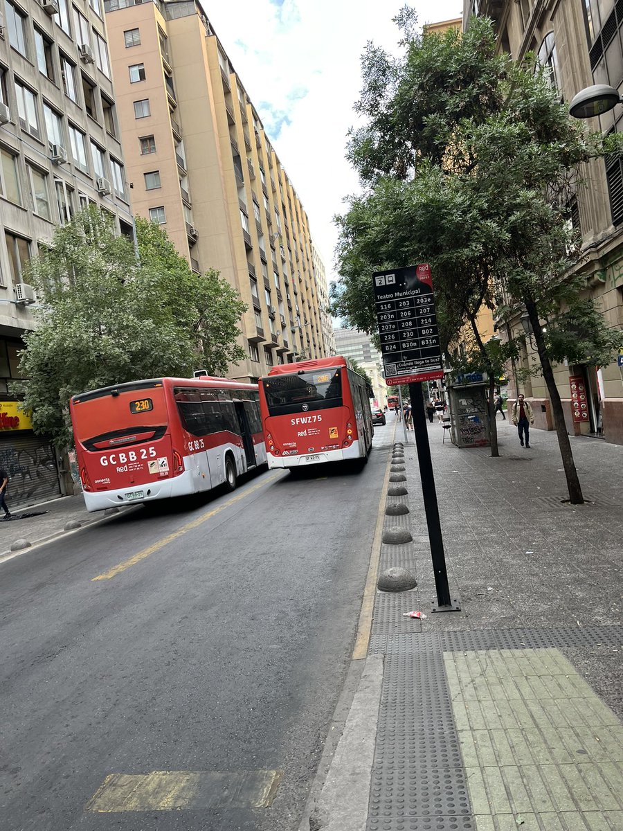 Bus 206 solo deja pasajeros en paradero pa763. El karma inmediato le dio rojo en el semáforo <a href="/Red_Movilidad/">Red Movilidad</a> <a href="/JuanCaMunozA/">Juan Carlos Muñoz Abogabir</a>