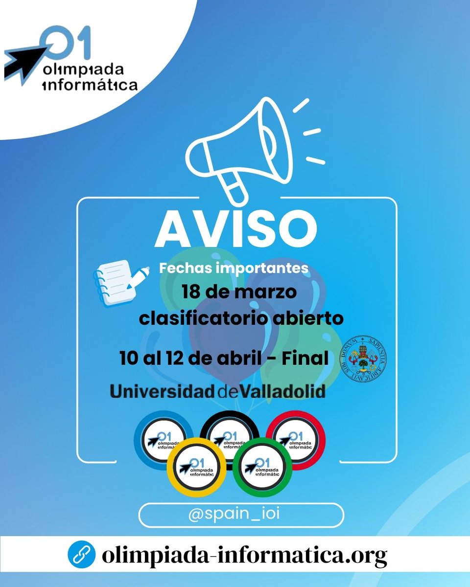 ¡Reserva las fechas y prepárate para demostrar tu talento en el gran desafío de la OIE!