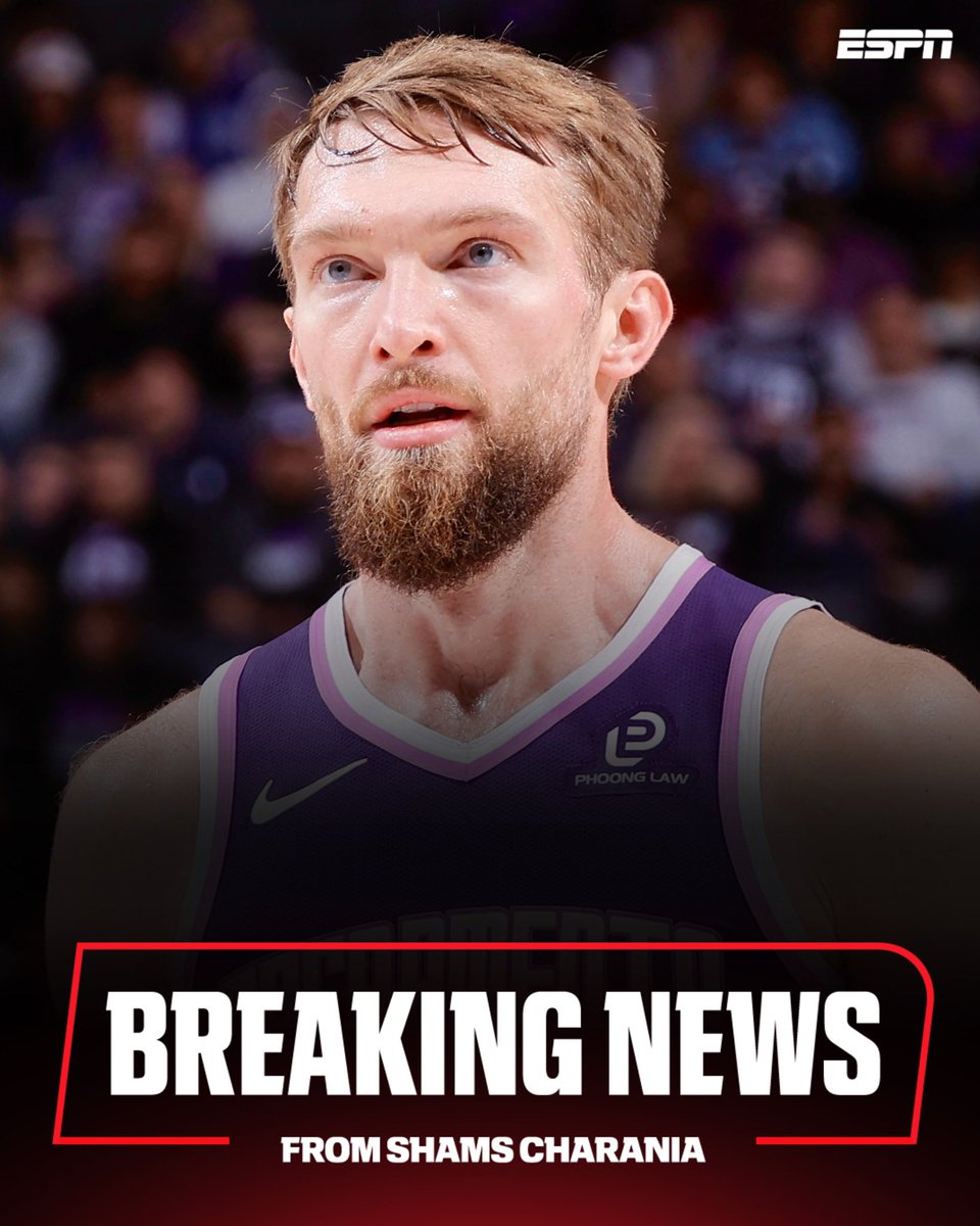 ShamsCharania's tweet image. Sacramento Kings star center Domantas Sabonis has suffered a partially torn meniscus in his left knee and will be re-evaluated in 3-to-4 weeks, sources tell ESPN.