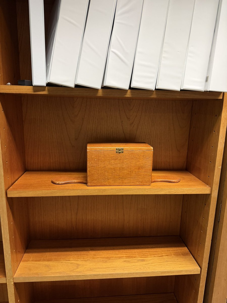 The Ballot box in our NSW Liberal Partyroom.  Used for decades, but not today! Go well our new leader Kellie Sloane 🇦🇺 Unanimously elected. #nswpol
