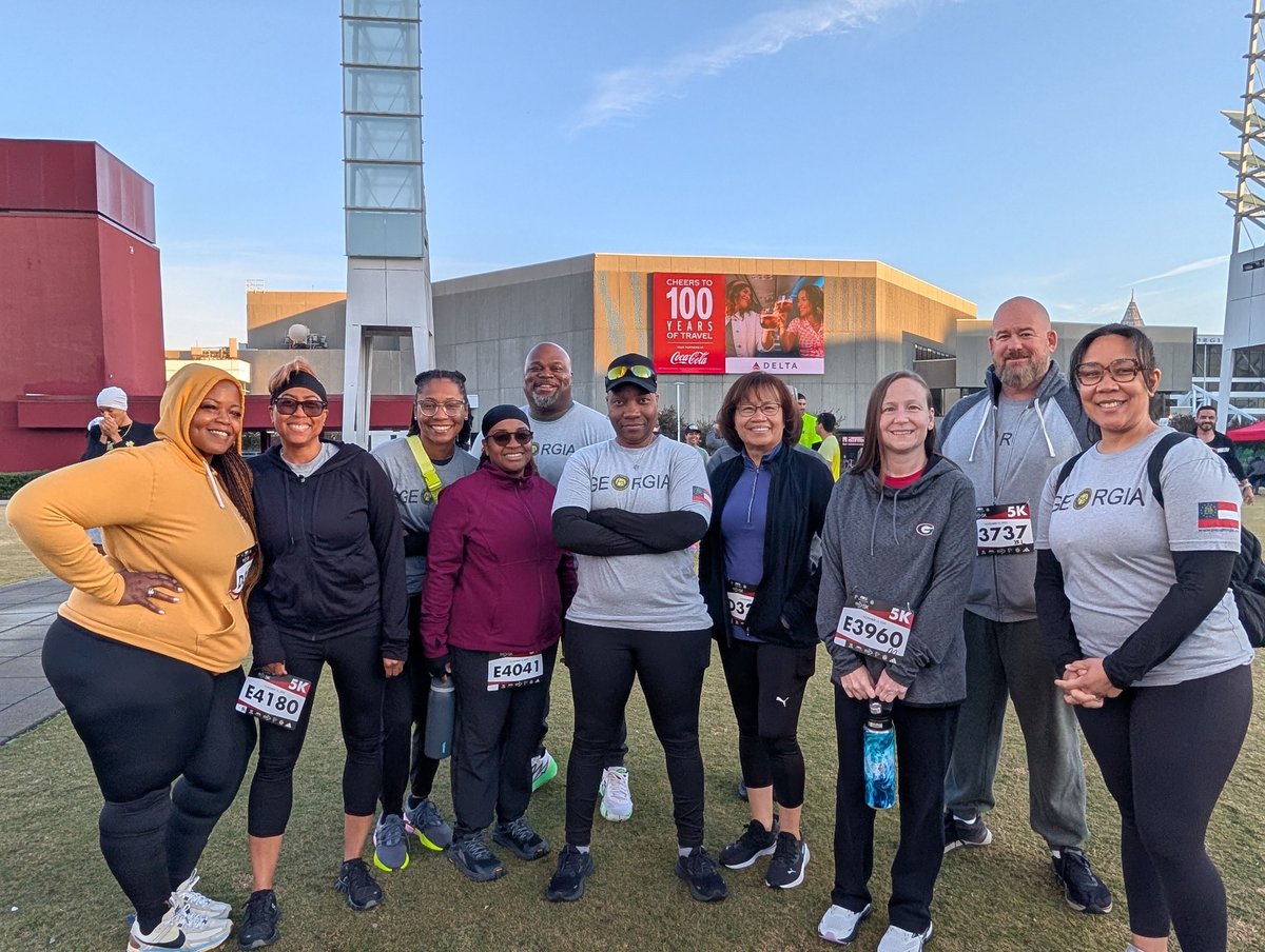 The Parole Board staff &amp; Georgia Office of Victim Services staff participated in the annual "Move with MADD 5K" fundraiser. #parolestrong #paroleworks