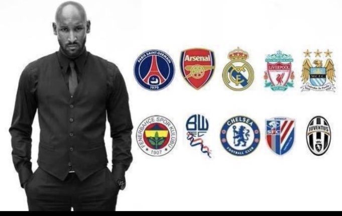 SerkanAdayy's tweet image. Bir futbolcu kariyeri boyunca dörtten fazla kulüp değiştiriyorsa anlayın ki bu futbolcu beklentileri abartılmış büyük bir çöptür. Buna en güzel örnek Nicolas Anelka’dır.