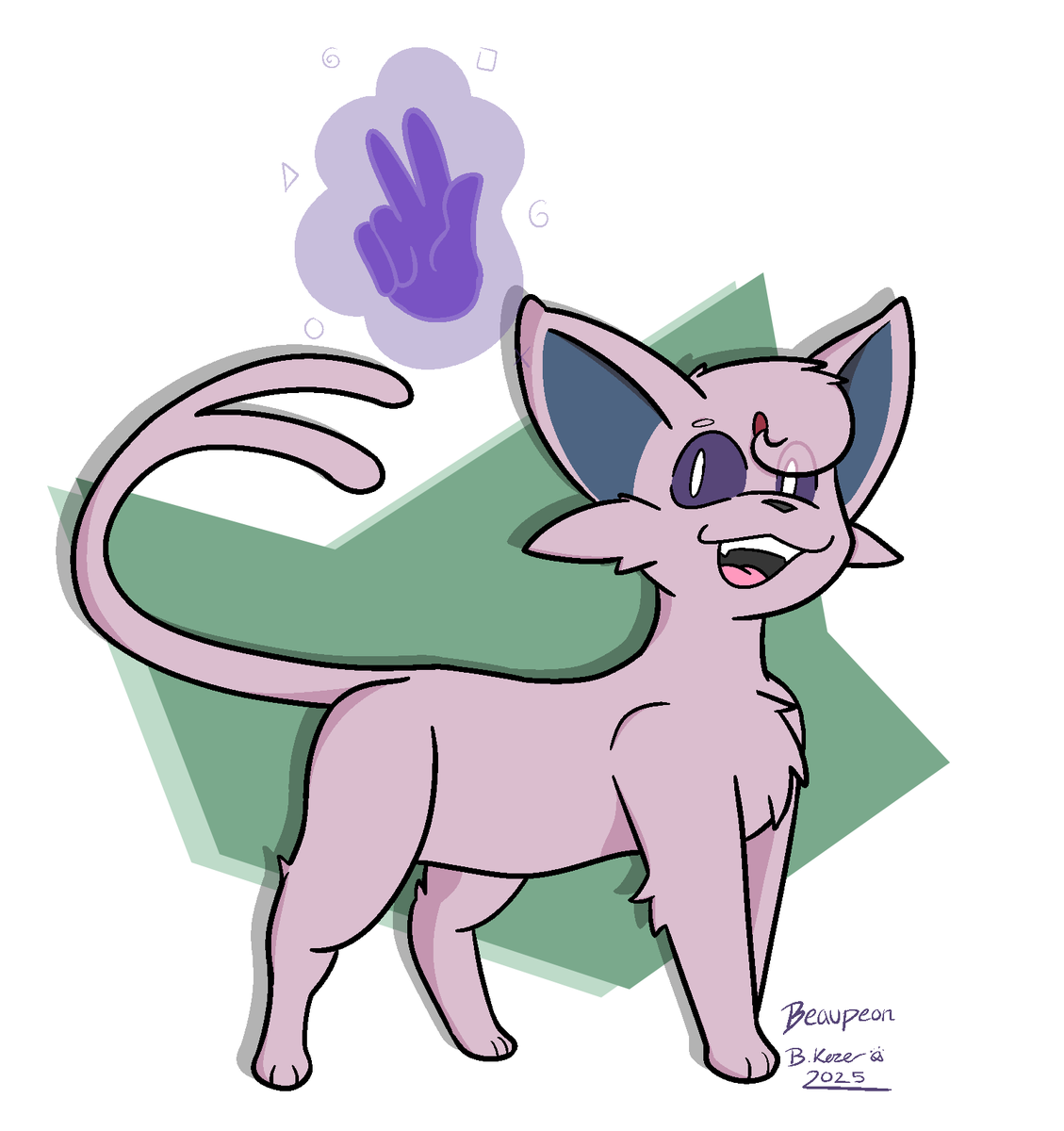 Drew up my Pokésona (I want to live in PMD)