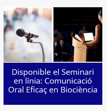 📹ya puedes ver la grabación de mi Webinar 

🌱"Comunicación Oral Eficaz en (Bio)ciencia: descubre las claves esenciales" para el Col·legi Biòlegs de Catalunya
youtu.be/qflp5HnRpT4 
Deseo que te sirvan todos los consejos que comparto en la charla!🥰

#comunicacionoraleficaz