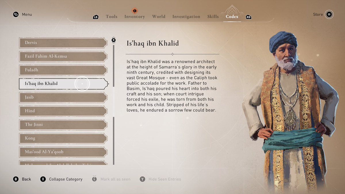 bugattielroy's tweet image. Is’haq ibn Khalid, father of Basim ibn Ishaq… Architect of the Great Mosque of Samarra 

#AssassinsCreedMirage #ValleyOfMemory