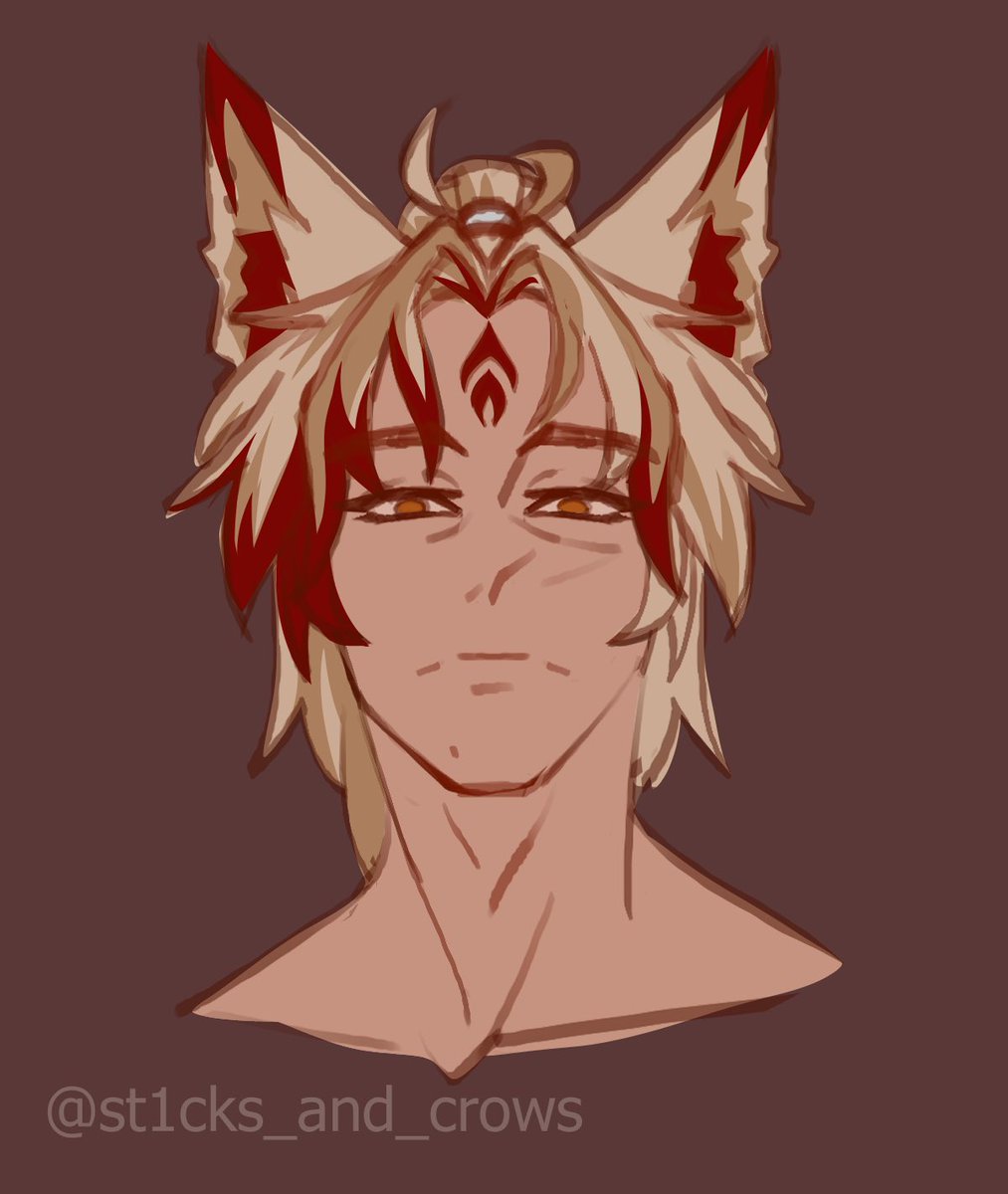 st1cks_n_crows's tweet photo. More art of my stunning and beloved foxian, Azazel <3 https://t.co/5BBQ0QmUB3