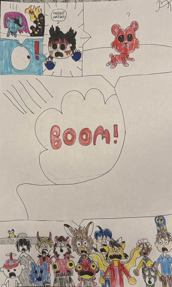 Alright #pibby fans, the latest survivor pic is here! Starring Art trade members:
<a href="/ThePalafin/">The Foolish Palafin 🌊 🇮🇪 #VARIETYForKitsTrio</a> 

&amp; Special guest ocs by:
<a href="/KokoStillHere/">🐾Koko</a> 
<a href="/pop2hotzz/">🍿chicken🍗 and waffles 🥞</a> 
Skynix (on discord)
<a href="/MatSinDobleT/">Mat libre de doble t</a> 
<a href="/Ayden666_VT/">AYDƎN 🍄🩸 METAL VSINGER || Pre-Debut</a>