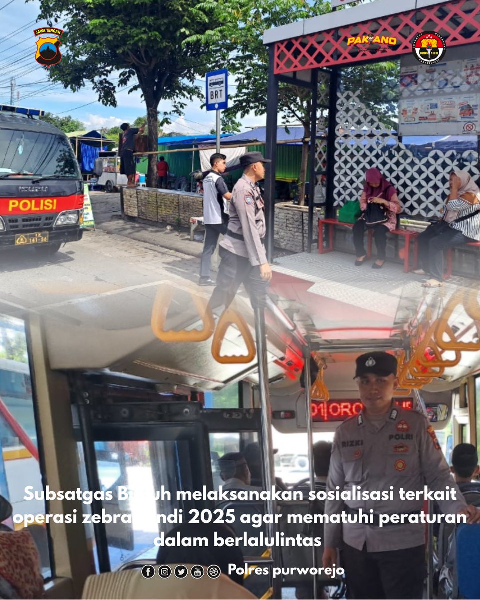 Subsatgas Binluh melaksanakan sosialisasi Operasi Zebra Candi 2025 kepada masyarakat, guna meningkatkan kesadaran tertib berlalu lintas serta mewujudkan keamanan, keselamatan, ketertiban dan kelancaran di jalan raya.

#PolresPurworejo
#Opszebracandi2025