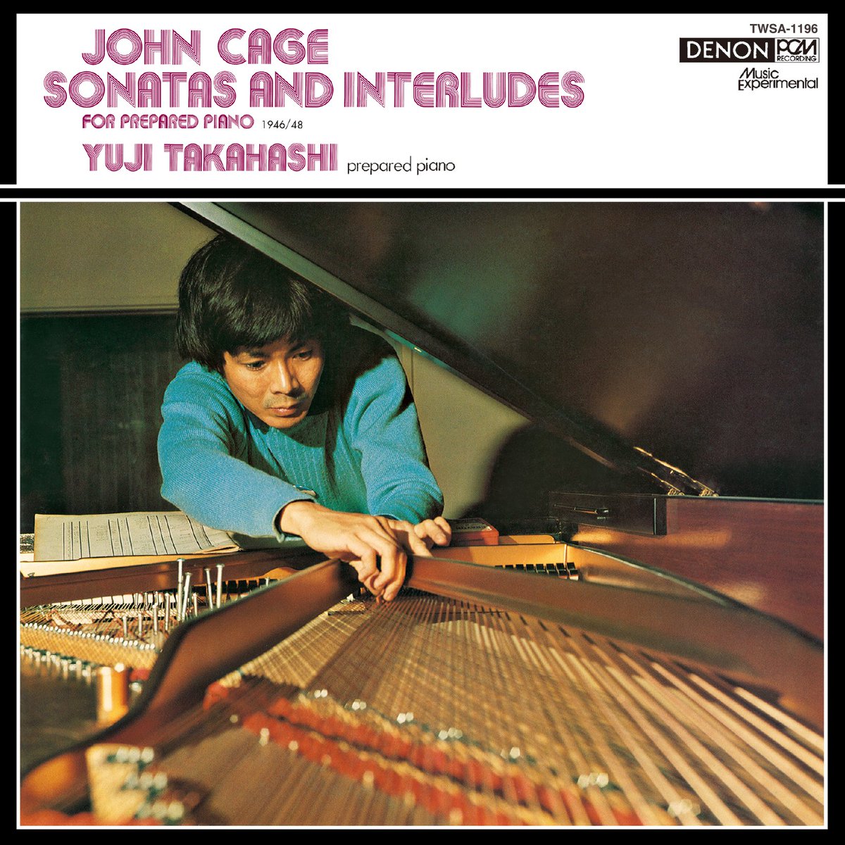 予約受付中】高橋悠治『サティ: ピアノ作品集』『ケージ：プリペアド