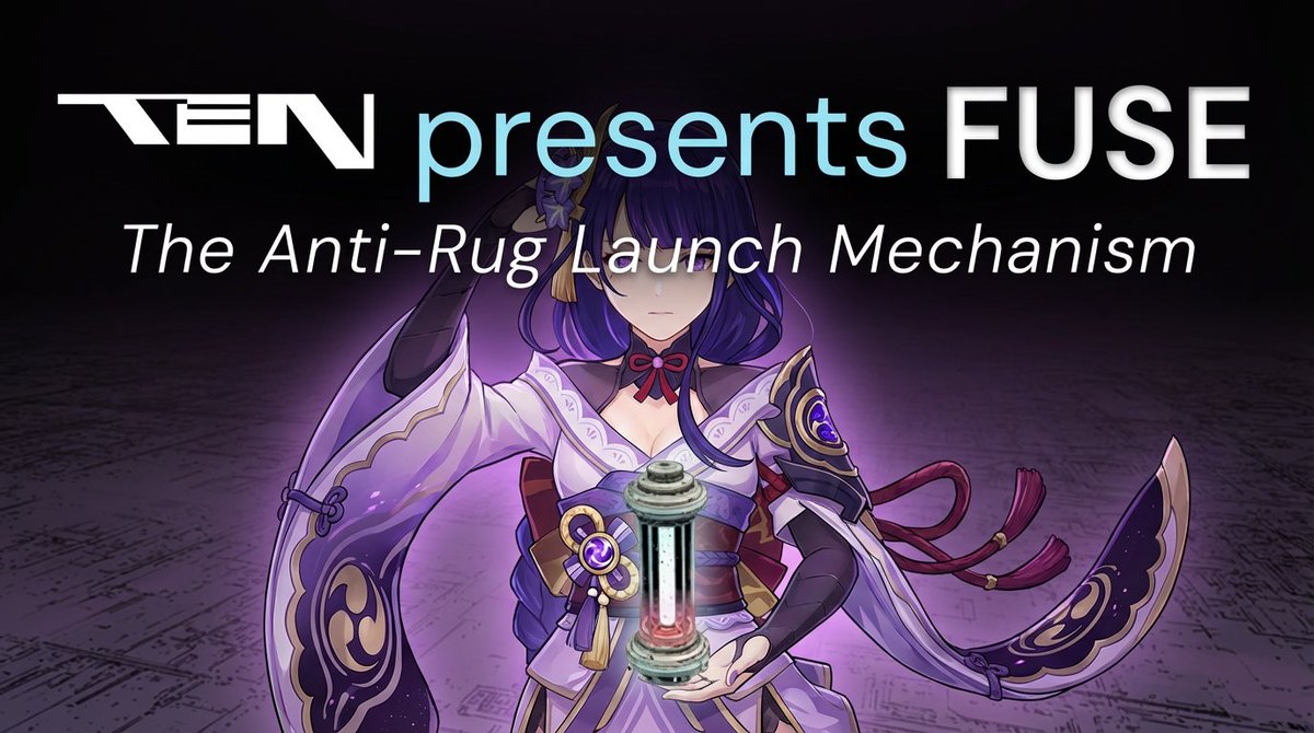 Febrian2Reval's tweet image. ITS 10/10!!!

@tenprotocol  drops FUSE, a new anti–rug pull model.

No forced unlocks.
Tokens release only with real demand.
• Protected positions
• Exit anytime
• Buyback + burn on exits
• Convert only if you want

Rug pulls + unlock dumps? Gone.
#TENProtocol #FUSE