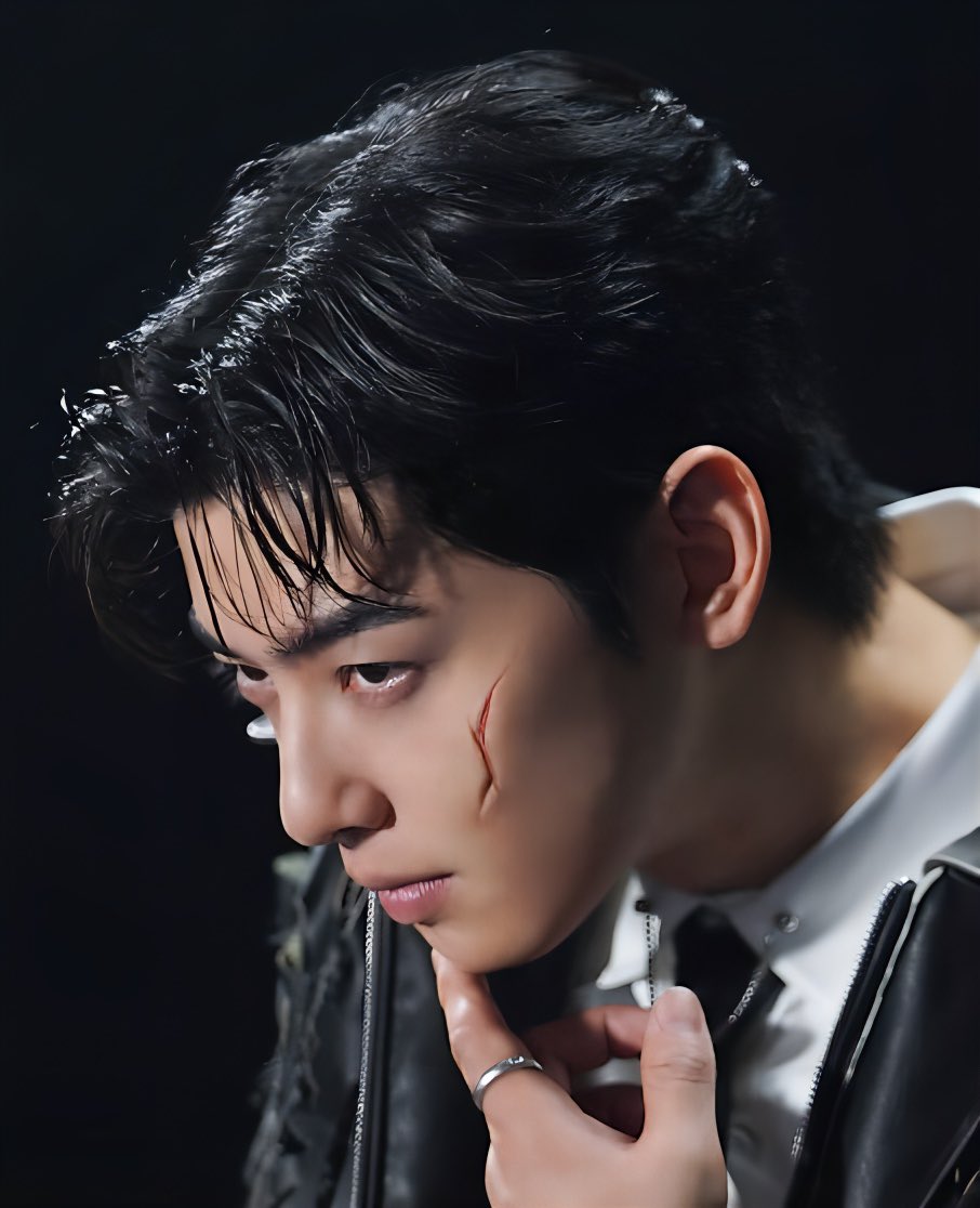 eunwoo_minwoo's tweet image. ウヌの大事な顔にぃぃぃ😱⚡️