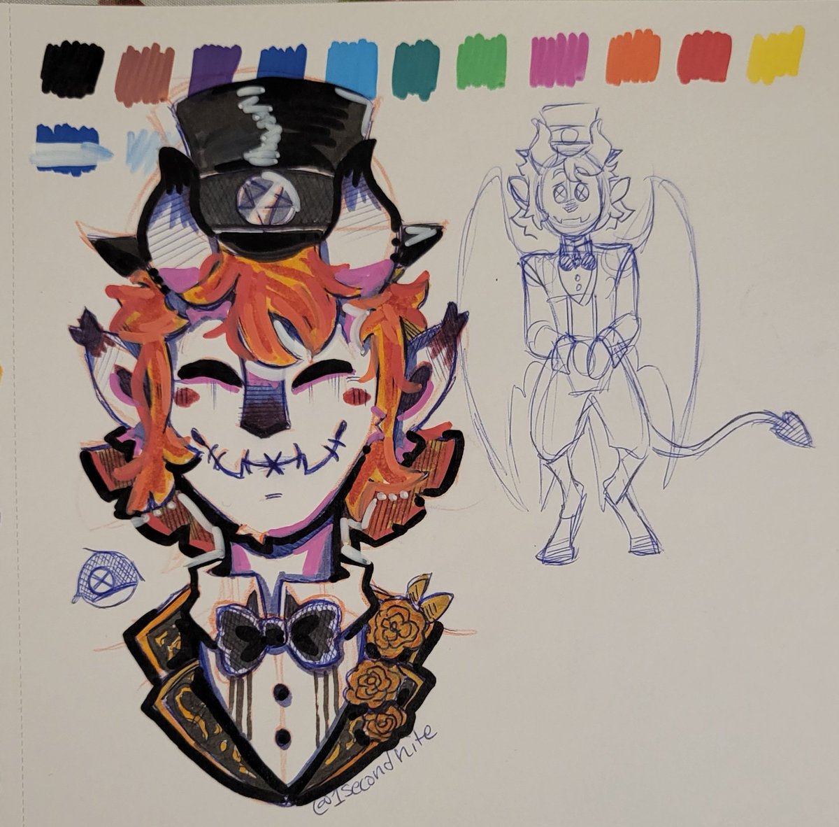 1secondKite's tweet photo. Some doodles for a fic I'm writing :)
#IdentityV #idv #victorgrantz #NortonCampbell #idvpostman #idvprospector #idvfoolsgold https://t.co/GwVt4rBnBf