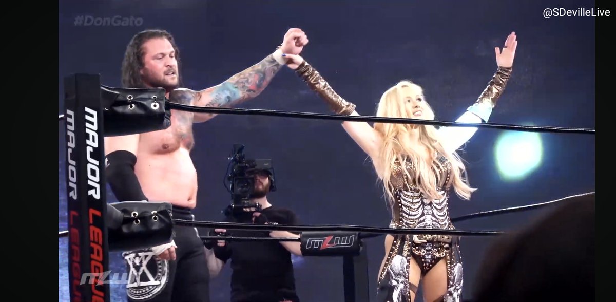 SDevilleLive's tweet image. Kross beat Riddle #MLW