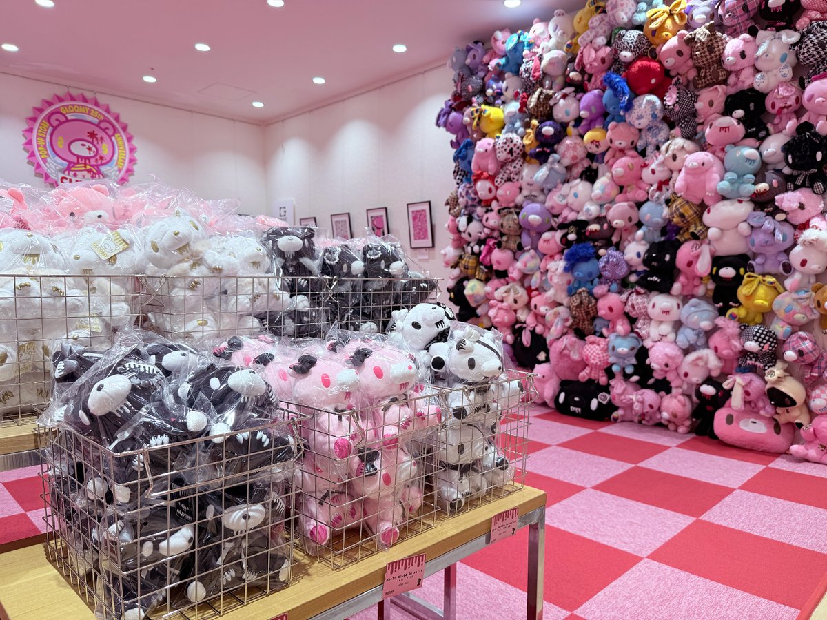 GLOOMY 25th ANNIVERSARY “CLIMAX” POP-UP STORE 本日よりOPEN