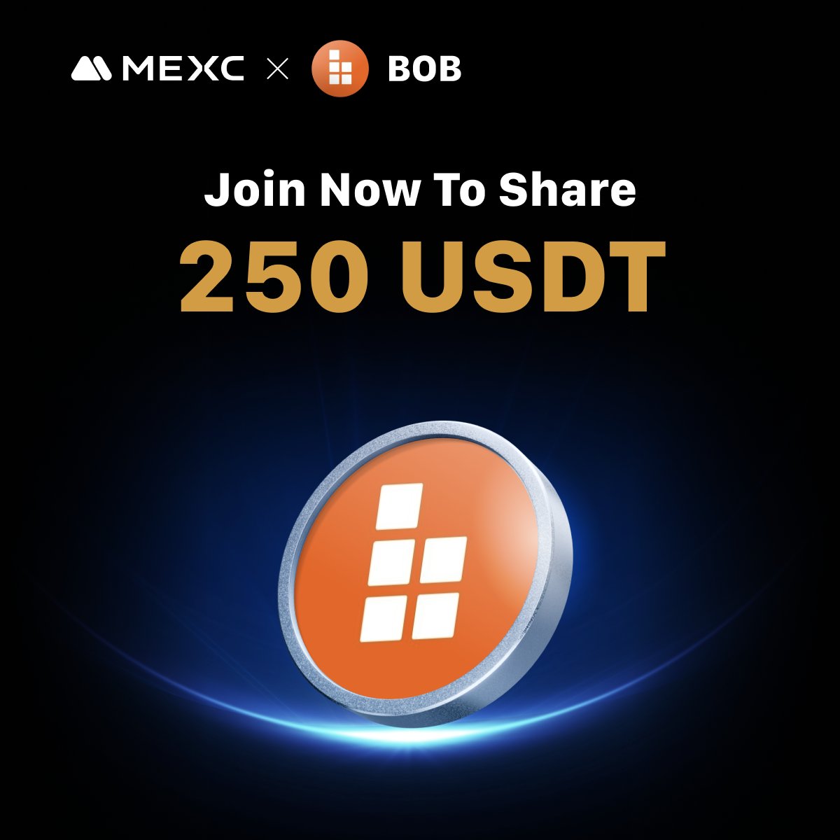 MEXC_Listings's tweet image. Join MEXC Listings giveaway to win 250 $USDT:
1️⃣ Follow @MEXC_Listings &amp;amp; @build_on_bob 
2️⃣ Like, RT &amp;amp; Tag 3 friends
3⃣Comment “Trade $BOB with 0 fees on MEXC” + your MEXC UID

10 lucky winners will share the prize. Ends on Nov 23.

📈Trade Now: mexc.com/exchange/BOB_U……