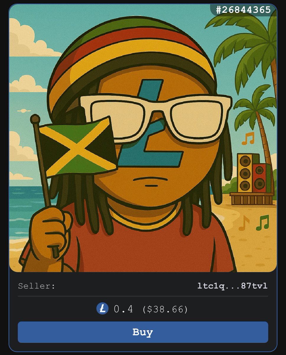 LitecoinChads's tweet image. Chads are on a real discount today.

21 international #Litecoin Chads left!

Floor price of 0.4 $LTC!

Collection: chikun.market/collections/li…

#LTCC #LitVM #Luxx #Lits